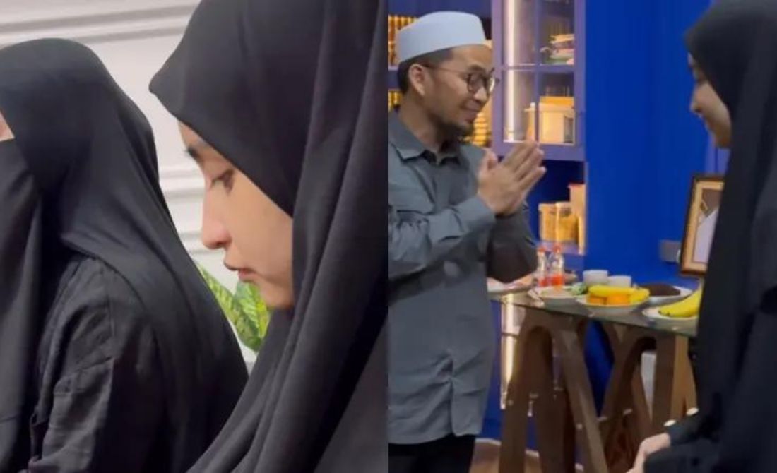 Cut Intan Nabila Temui Ustaz Adi Hidayat, Kondisinya Lebih Tenang